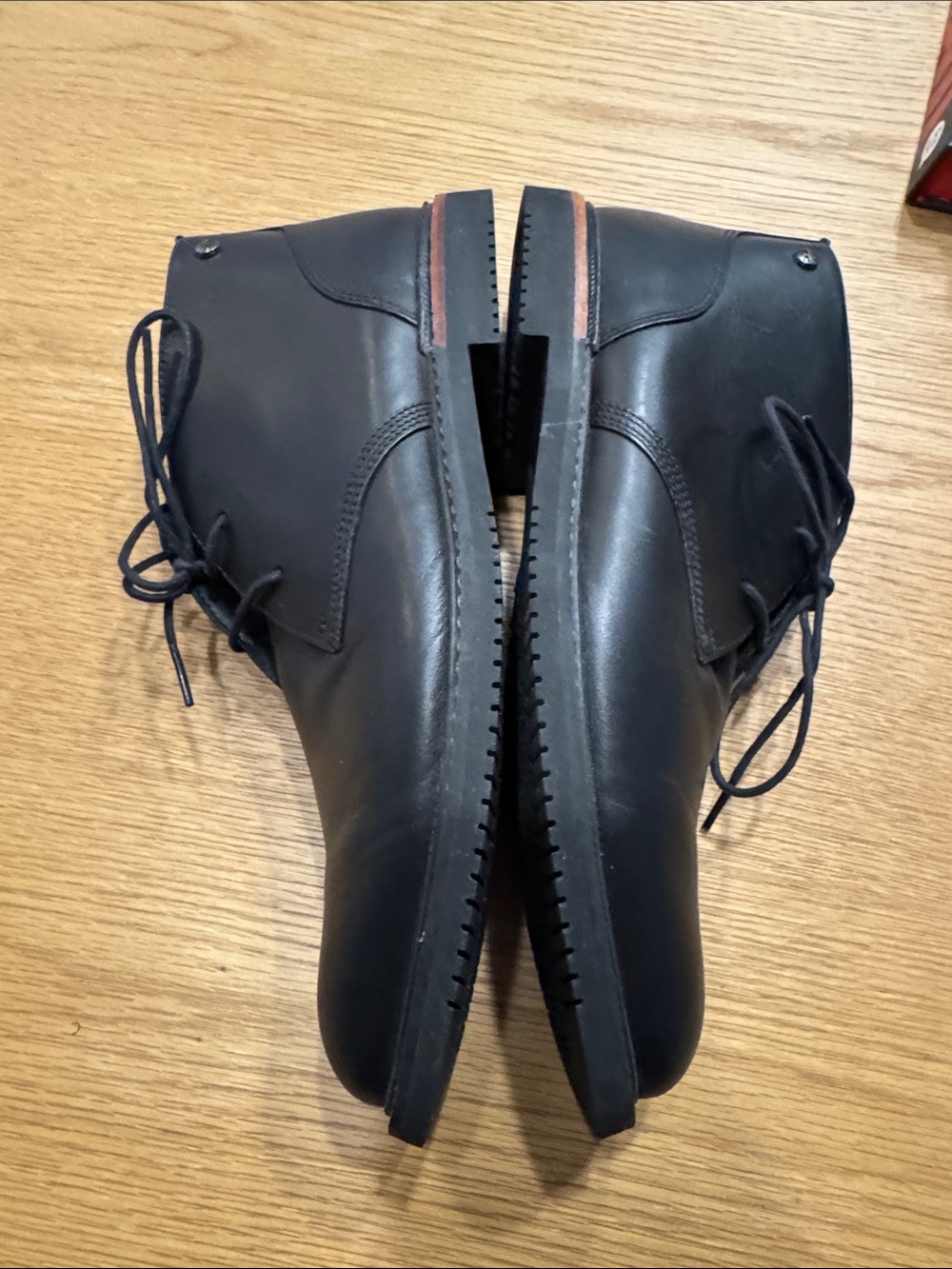 Timberland Black Leather Chukka Boots - Picture 9 of 12